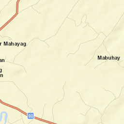 Mahayag Street Map