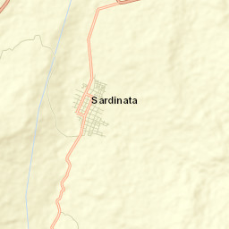 Sardinata Street Map