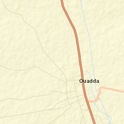 Ouadda Street Map