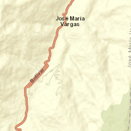 Municipio José María Vargas Street Map
