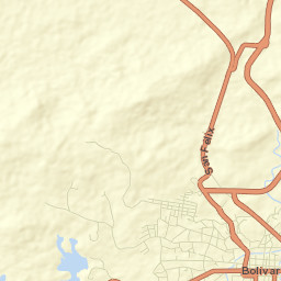 Upata Street Map