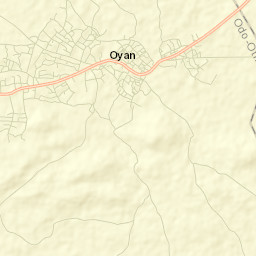 Oyan Street Map