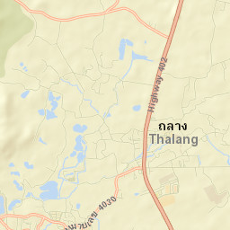 Amphoe Thalang Street Map