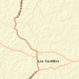 Los Castillos Street Map