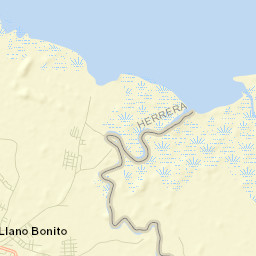 Llano Bonito Street Map