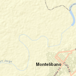 Montelíbano Street Map
