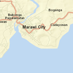 Marawi City Street Map