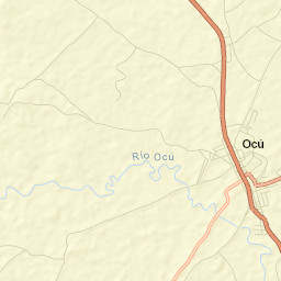 Ocú Street Map