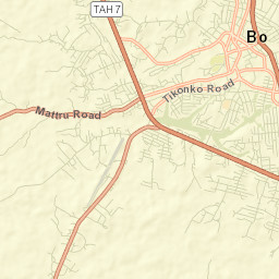 Bo Street Map