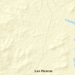 Las Huacas Street Map