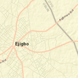 Ejigbo Street Map