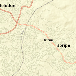 Ikirun Street Map