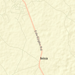 Inisa Street Map