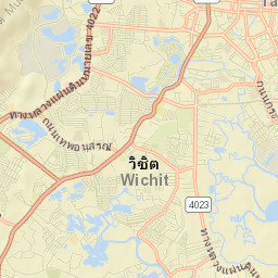 Amphoe Mueang Phuket Street Map