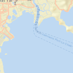 Ban Talat Yai Street Map