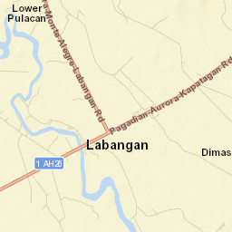 Labangan Street Map