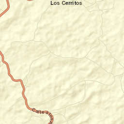 Los Cerritos Street Map