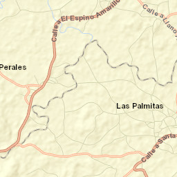 Las Palmitas Street Map