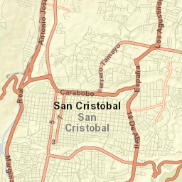 San Cristóbal Street Map