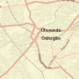 Osogbo Street Map