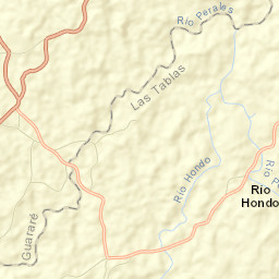 Las Trancas Street Map