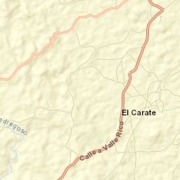 El Carate Street Map