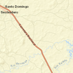 Santo Domingo Street Map