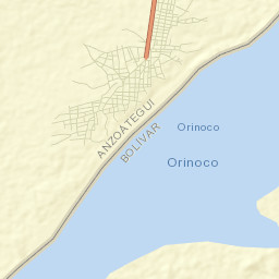 Municipio José Gregorio Monagas Street Map