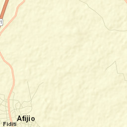 Fiditi Street Map