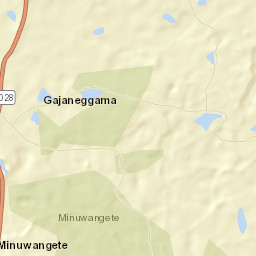 Kurunegala District Street Map