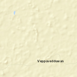 Batticaloa District Street Map