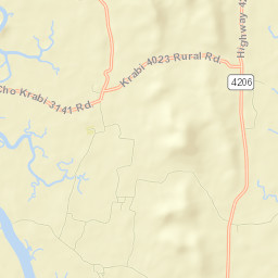 Amphoe Ko Lanta Street Map