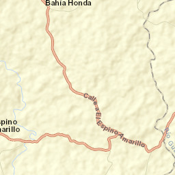Bahía Honda Street Map