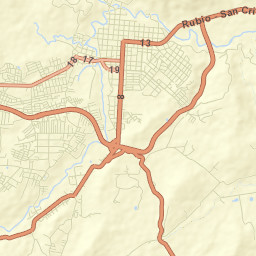 Rubio Street Map