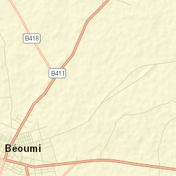 Béoumi Street Map