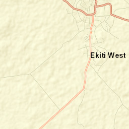 Aramoko-Ekiti Street Map