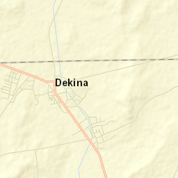 Dekina Street Map