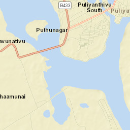 Batticaloa Street Map