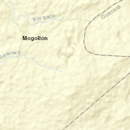 Mogollón Street Map