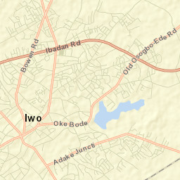 Iwo Street Map