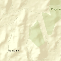 Matale District Street Map