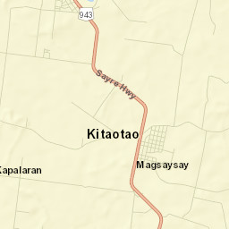 Kitaotao Street Map