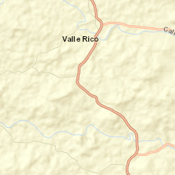 Valle Rico Street Map