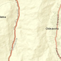 Chinácota Street Map