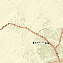 Techiman Street Map