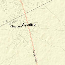 Olupona Street Map