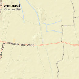 Amphoe Krasae Sin Street Map