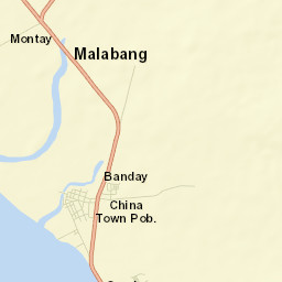 Malabang Street Map