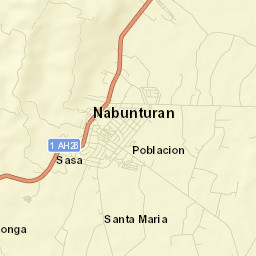 Nabunturan Street Map