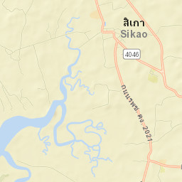 Amphoe Sikao Street Map